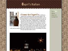 Tablet Screenshot of caprisofgreenwood.com